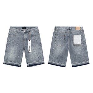 Men's Blue Denim Shorts